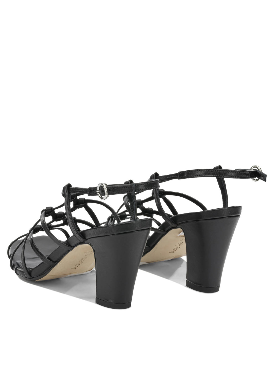 Aeyde Acacia 75mm Sandals - Black | fc7d90d0d992e83687d9912458adc51ee06e5cb7
