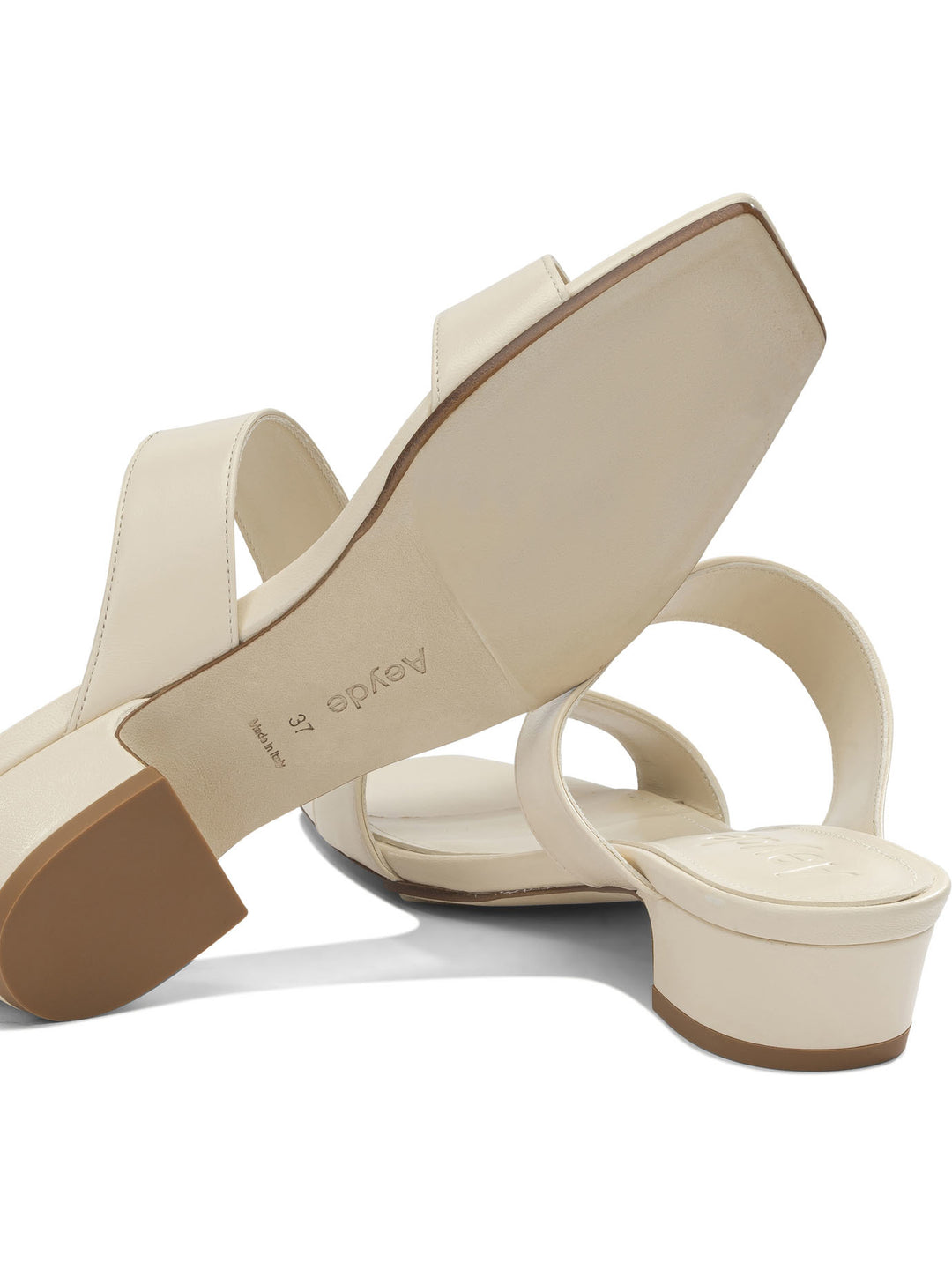 Aeyde Kemi 30mm Sandals - White | 3de8e99f902b3f47e9c108a82153fbc21a939d9e