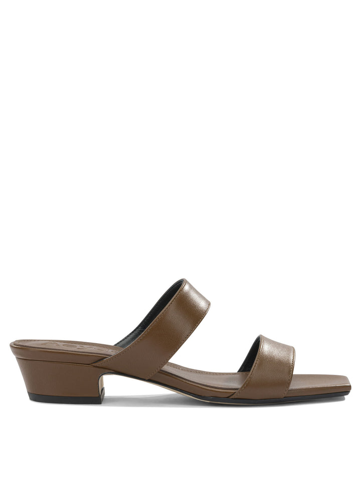 Aeyde Kemi 30mm Sandals - Brown | fece2d0f1c00e42ecbf35a3912107c709a39ed8b
