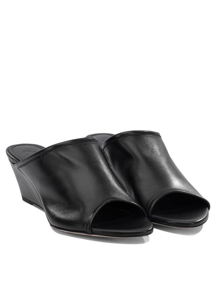 Aeyde Suzanne 50mm Sandals - Black | 2cf2d31d372fa3b428ab68f92a2b27431080c547
