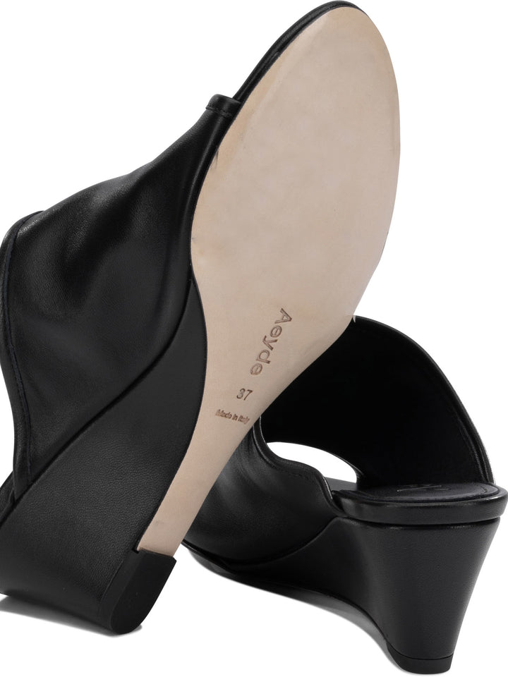 Aeyde Suzanne 50mm Sandals - Black | f1e41773b444d0c254e5649e1fe3b5952975af1c