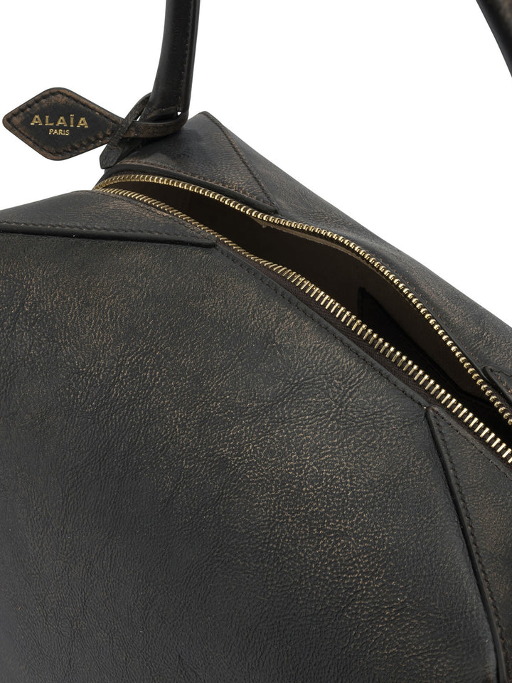 AlaïA Le Bouledogue Shoulder Bags - Brown | e5963b273887f778bff94a6bacb0fed5171a6e3f