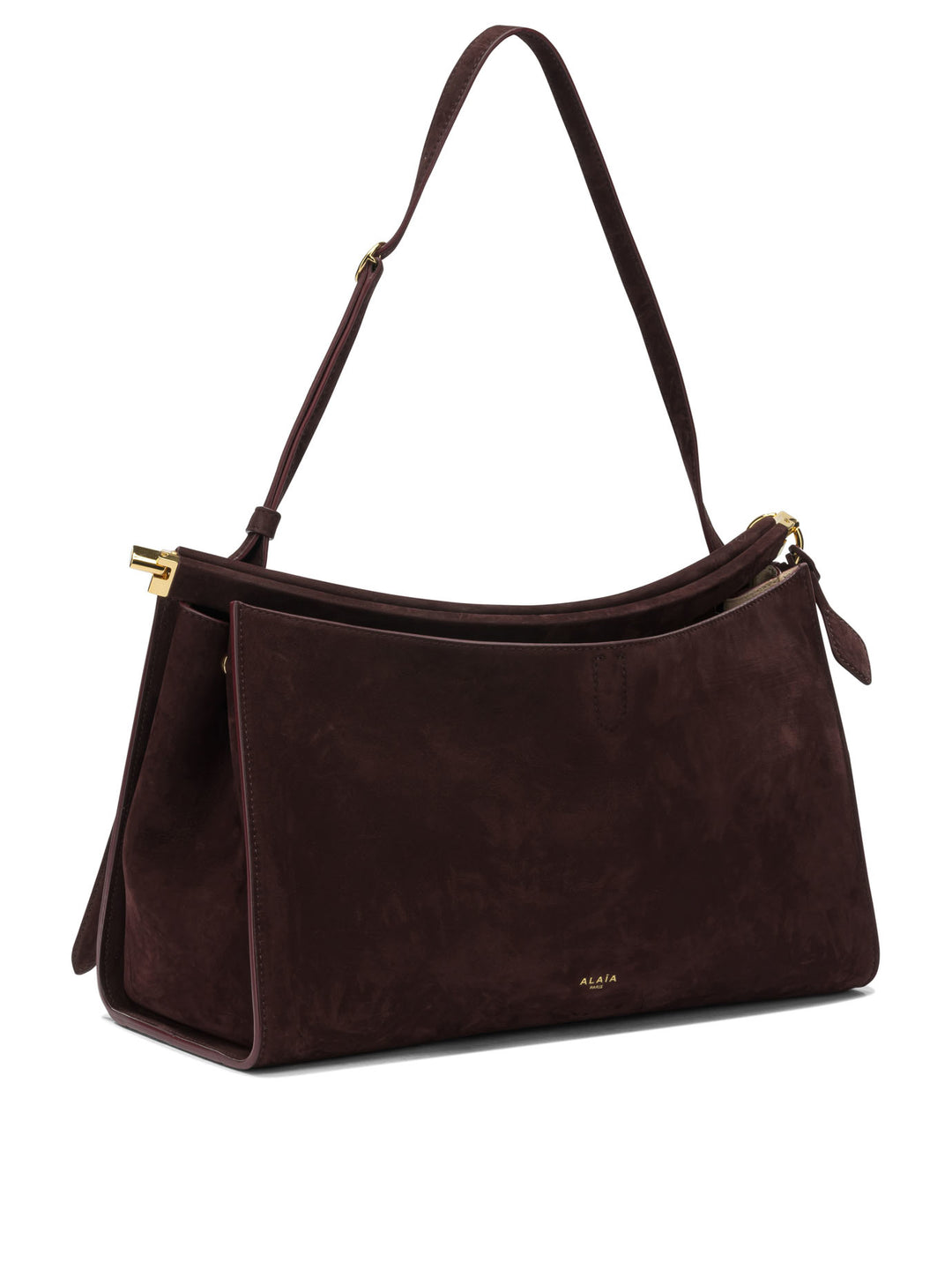 AlaïA Le Click Pocket 35 Shoulder Bags - Bordeaux | 2a6aa7e77de74b8a9b9c9f734b0bffa417635798