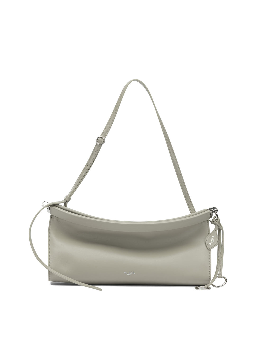 AlaïA Le Click East West Shoulder Bags - Grey | 2a6822f741a2b115094b66ccba6dd418dc0a7f67