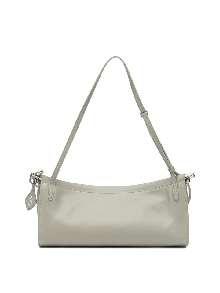 AlaïA Le Click East West Shoulder Bags - Grey | c3ee90cdbbecb62eebcf8ba49db8d6cab98d3e08