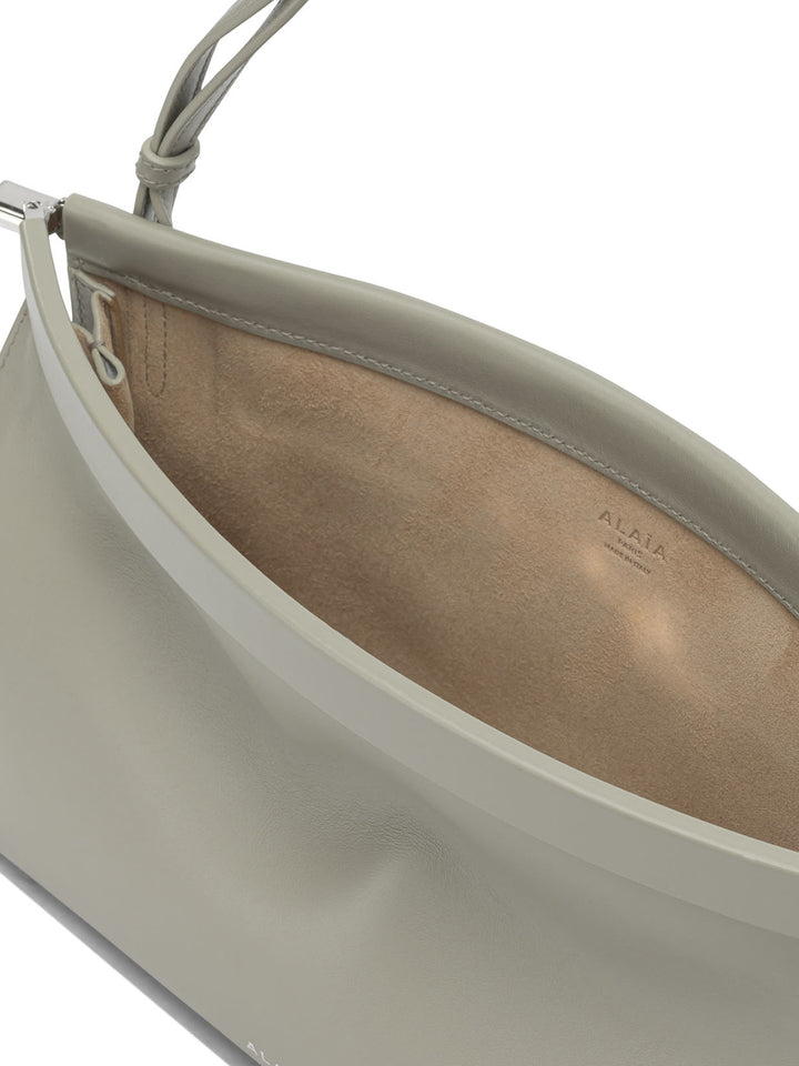 AlaïA Le Click East West Shoulder Bags - Grey | c10ea157e49f4618fb504a1c19715f5f769c6d9d