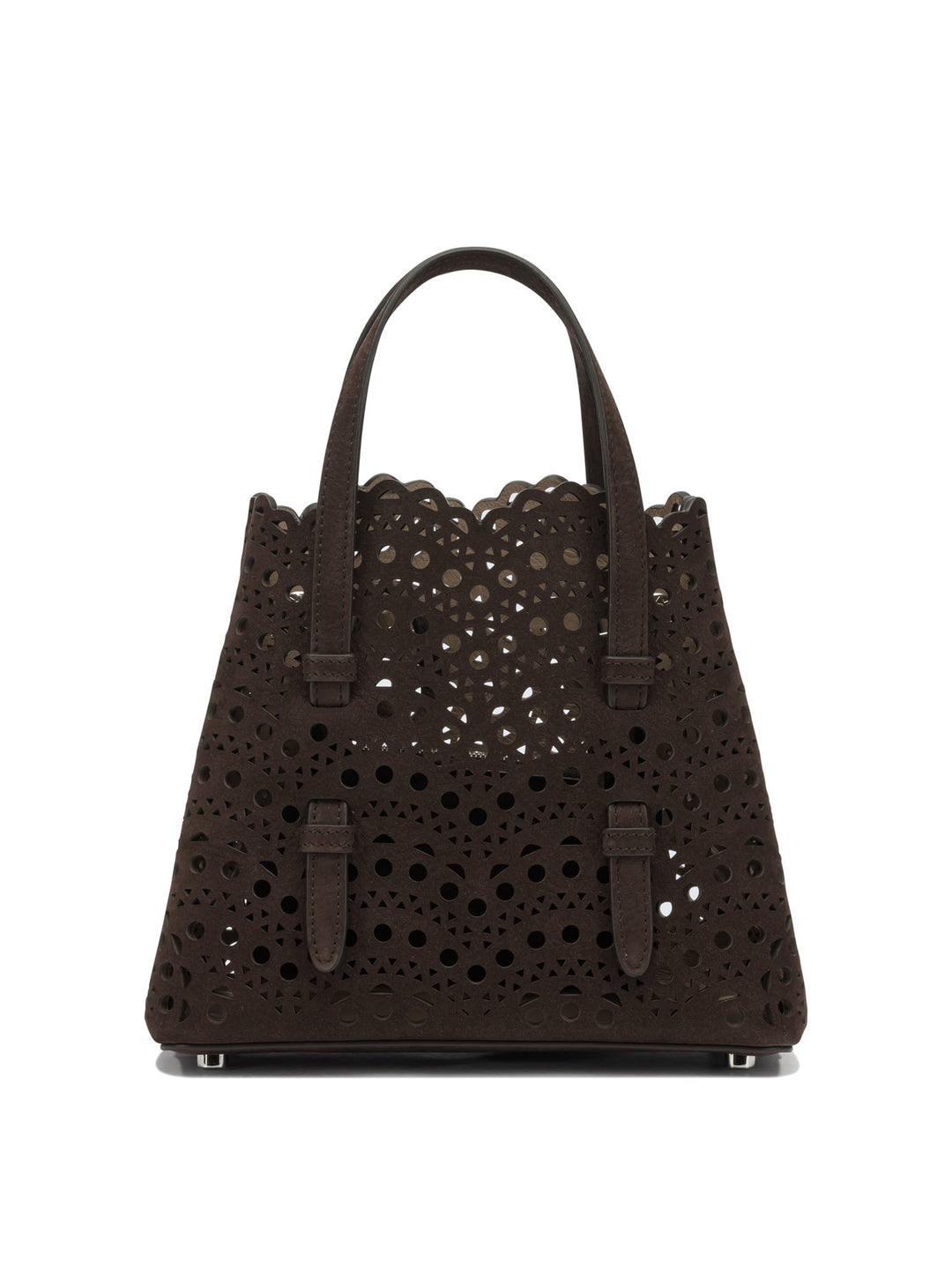 AlaïA Mina 20 Handbags - Brown | d4e1b1a1e808c869a0e73e247ea9d8c3c973e410