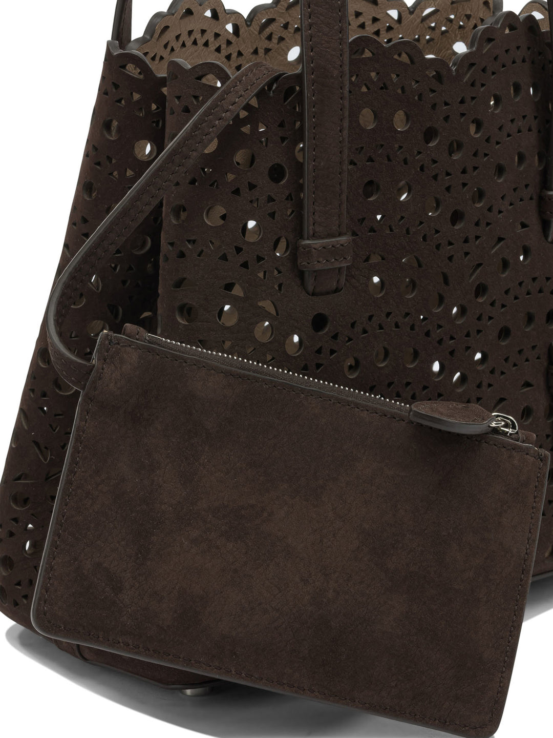 AlaïA Mina 20 Handbags - Brown | dc74e9e9a9c6ebd6c0aa4550ab2181f0211185d9