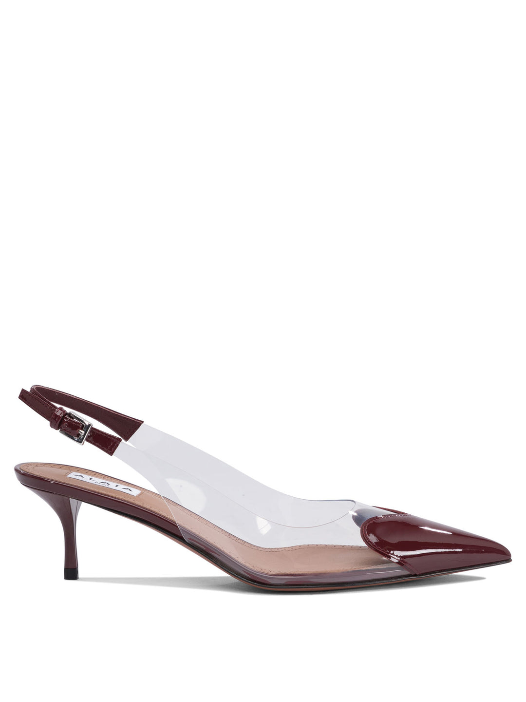 AlaïA Cœur 55 Mm Heeled shoes - Bordeaux | 329a319bb3730944a8c37fa3a17ac179941c8fcc