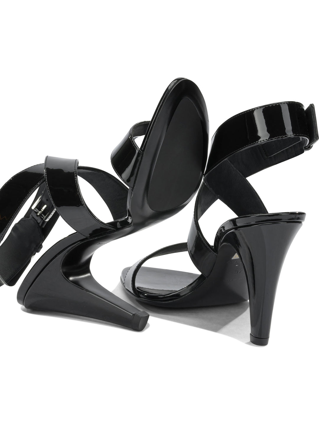 AlaïA Cone 110 Mm Sandals - Black | b219bac57c1dc973a51411c6425e6ad7d52abfdd