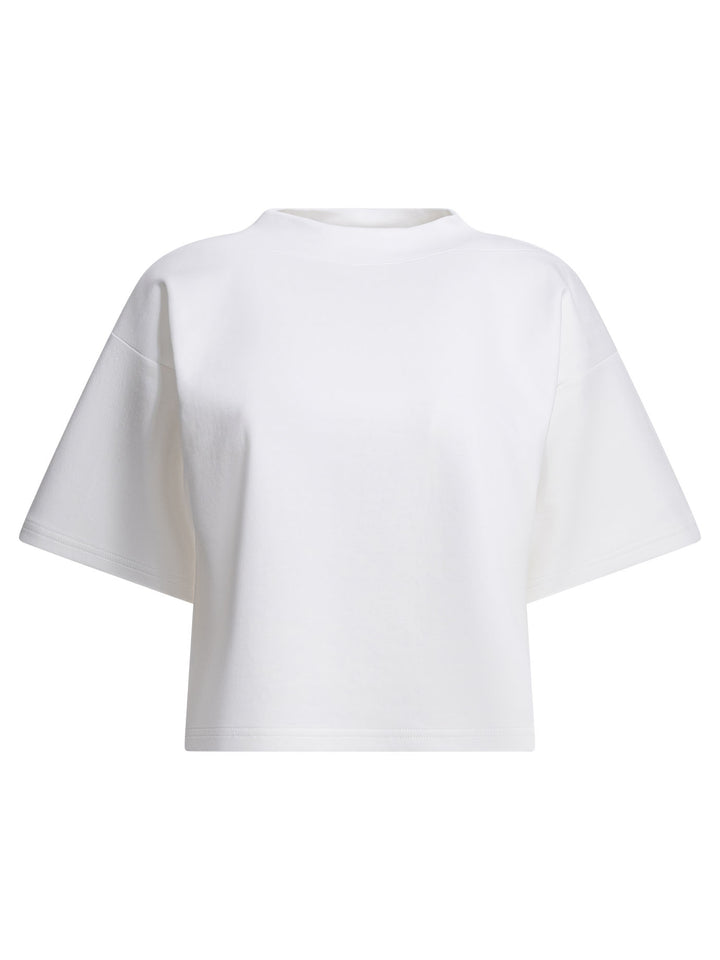 AlaïA Boxy Fit T-Shirt T-shirts - White | 780505a366dd154c715e0bd887d081ed3ce5ee4d