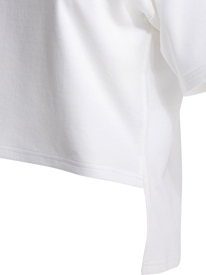 AlaïA Boxy Fit T-Shirt T-shirts - White | 6fa1c381ff5958d43242fd51926ccd962fab8f0f