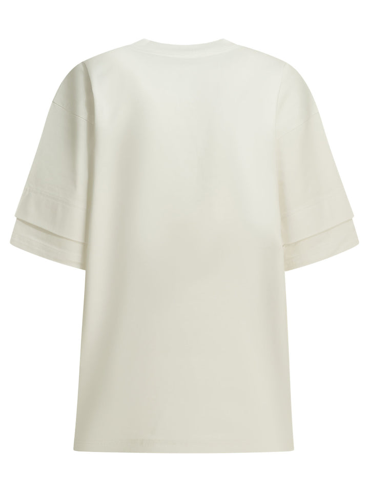AlaïA Crew-Neck T-Shirt T-shirts - White | 0c907faced2bb2988250bc601cedb41ff8b92b1e