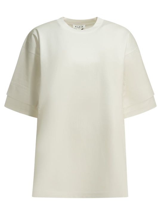 Crew-Neck T-Shirt T-Shirts White