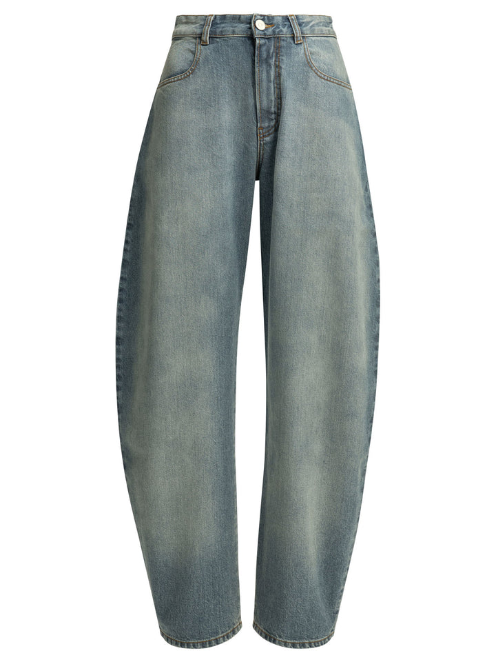 AlaïA Wide Leg Jeans - Light blue | 5eaffa92cc7f044e1482e72ba72a23ee0a819c34