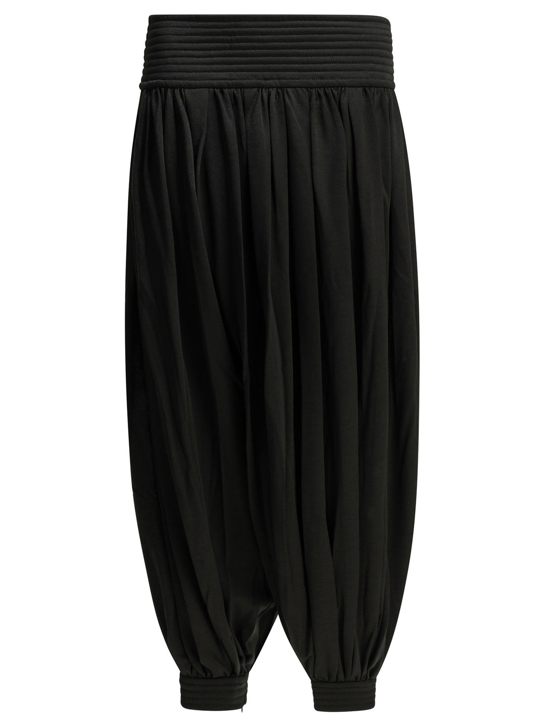 AlaïA Casual Wool-Blend Pants Trousers - Black | b760f56bfc91528cf5c69d82747e96c2d0cb4432