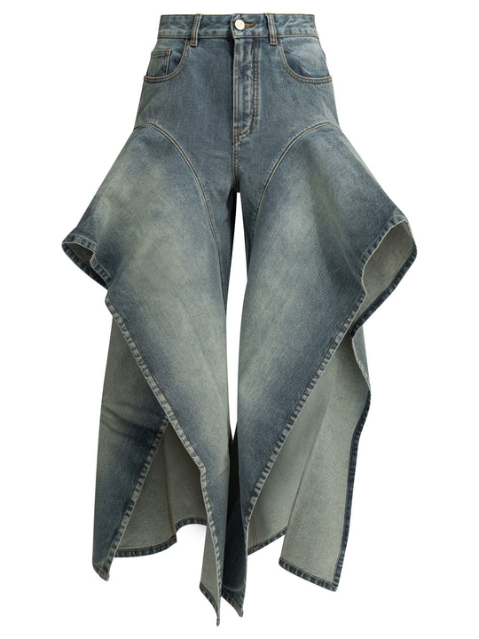 Wide Leg Jeans Light Blue