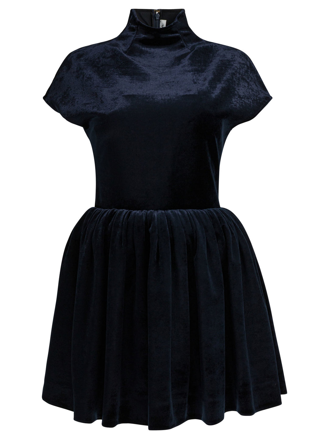 AlaïA Short Balloon Dress Dresses - Blue | e0033eecf03b1960d60dde36f50a7cd117d3c98c