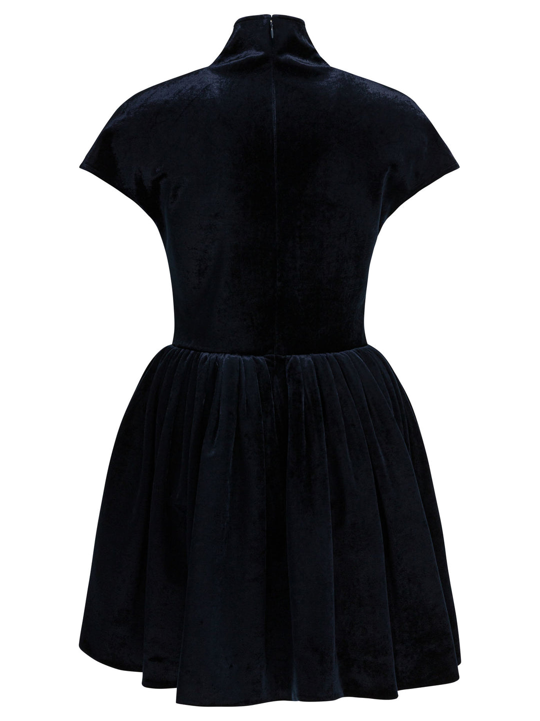 AlaïA Short Balloon Dress Dresses - Blue | 3456179f54ecde966c11254d2e448b3ce93b7f1a