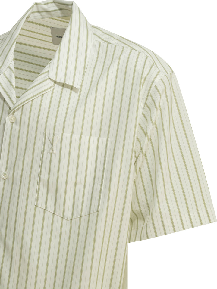 Ami Paris Ami De Coeur Shirts - Green | 859dfe0c3aae7a6dd96132d95610488eba10b6d0