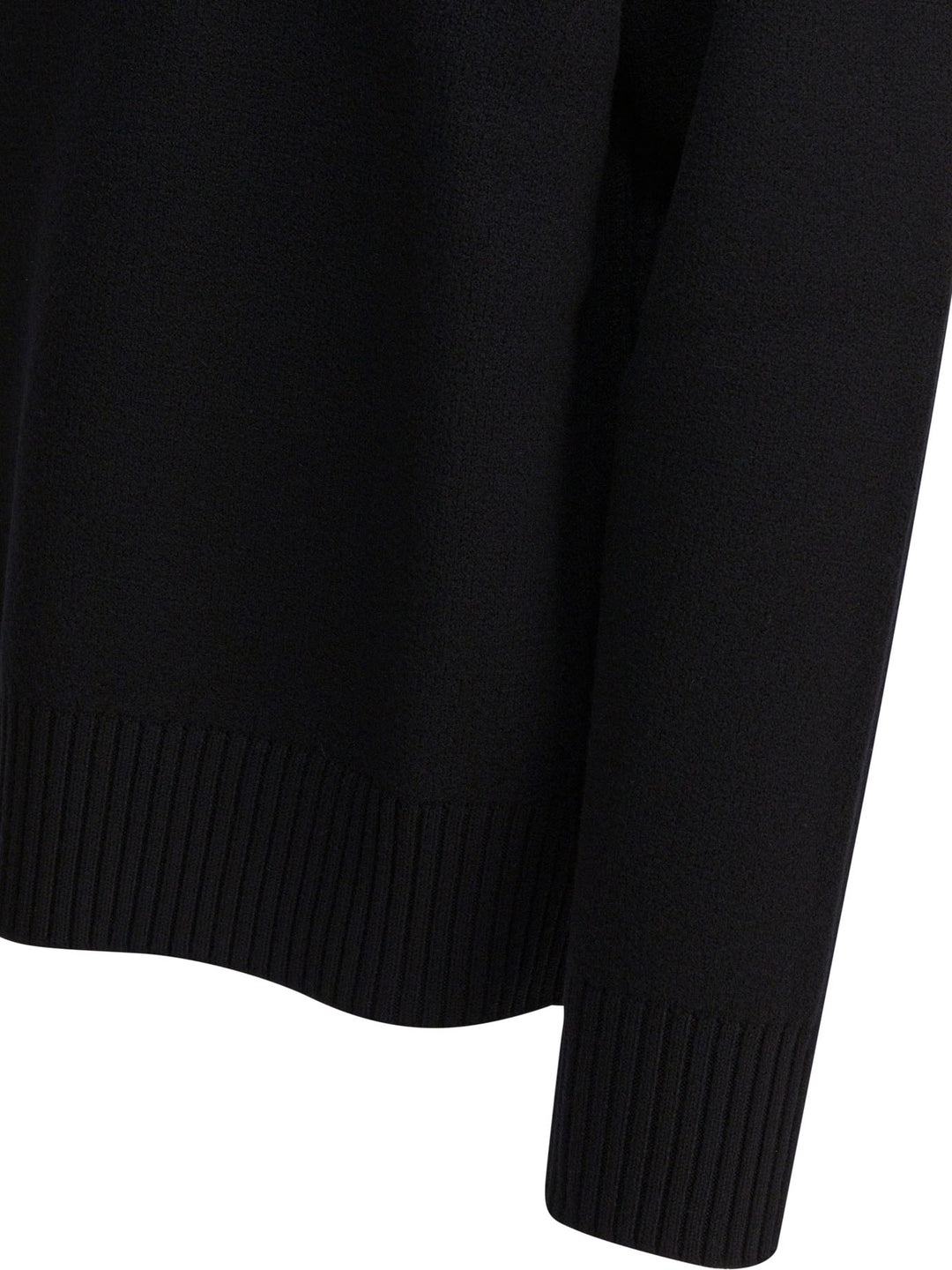 Ami Paris Ami De Coeur Knitwear - Black | e4e800d94a2f606a8625f1f032b4cd18685feac0