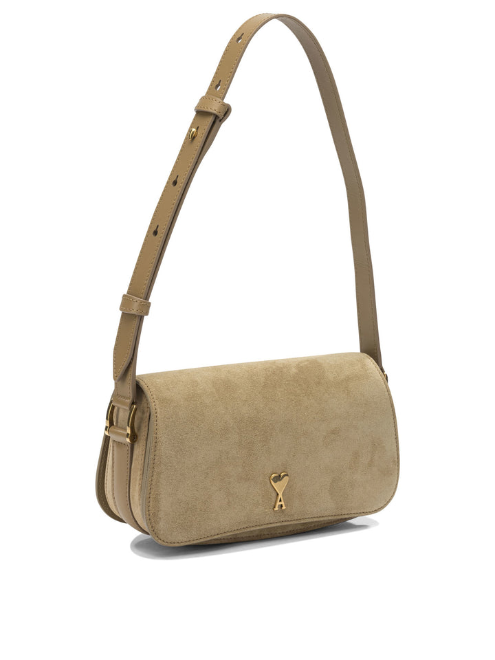 Ami Paris  Shoulder Bags - Beige | f0d94f28c9e350e9c987a74586286a72e5208820