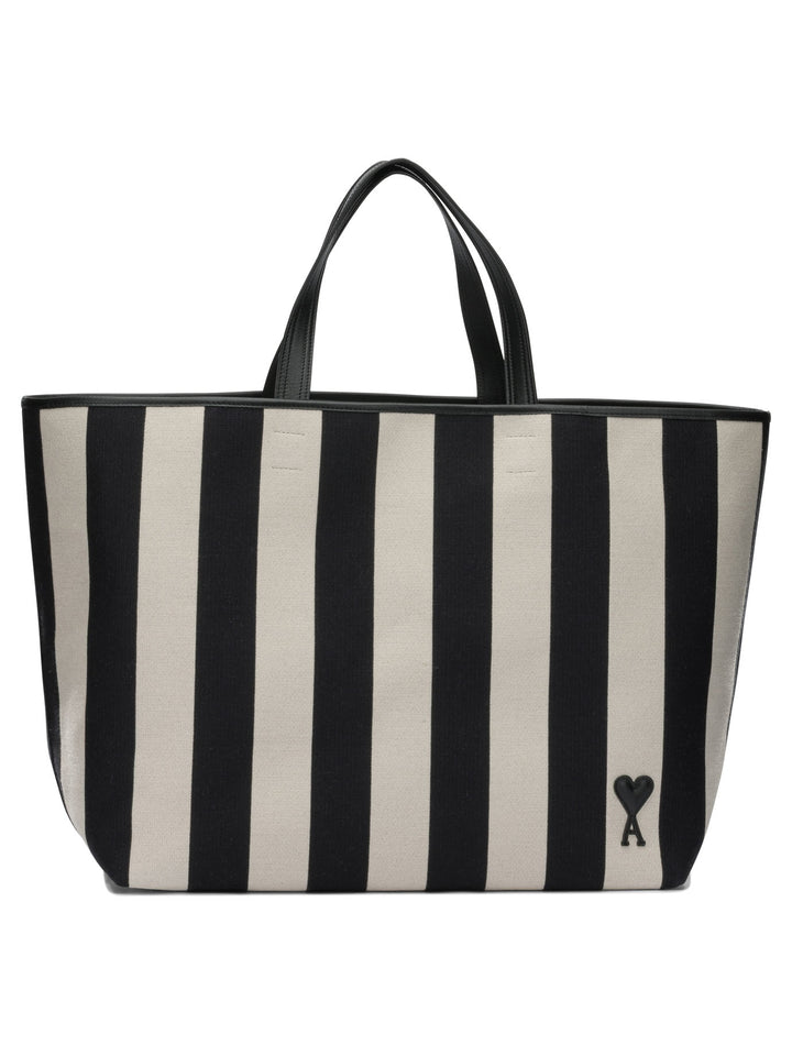 Ami Paris Ami De Coeur Shoulder Bags - Black | 489072884fa8d608f1107228a767af74dd8dd8bc