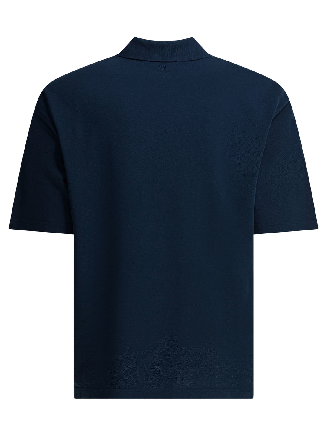 Ami Paris Polo Shirt With Buttons And Logo Polo shirts - Blue | 8d73f92228af2fd8892b680b43c86f05c722c339