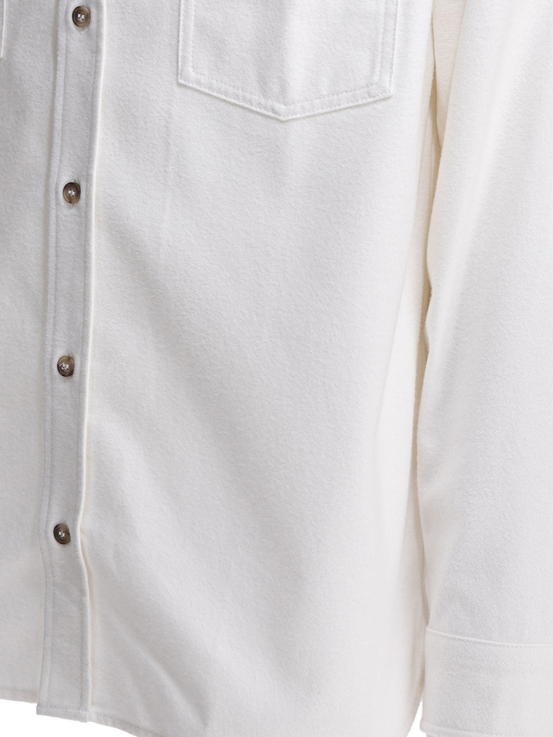 A.P.C. Cotton Overshirt Jacket Jackets and Coats - White | 4b8b5c2c56a9ca44c092267cb13da20bd2ed3398