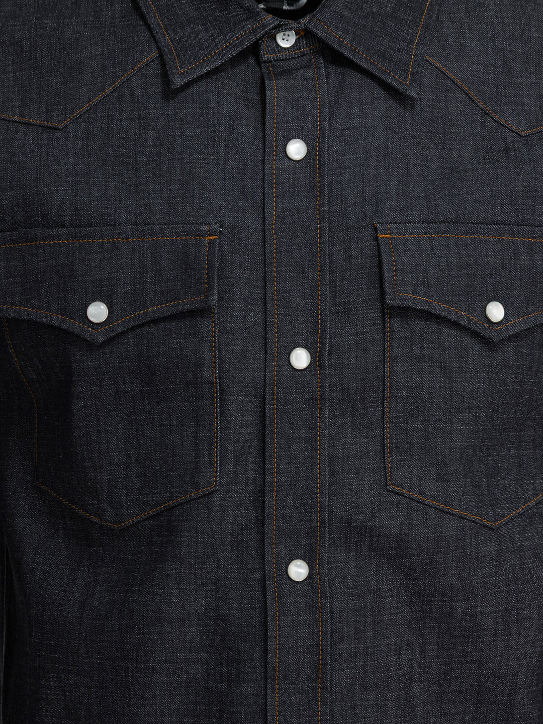 A.P.C. Western Denim Shirt Shirts - Blue | 8759a9ae7afa9af5e6a5ff129fc47e5468ed7695