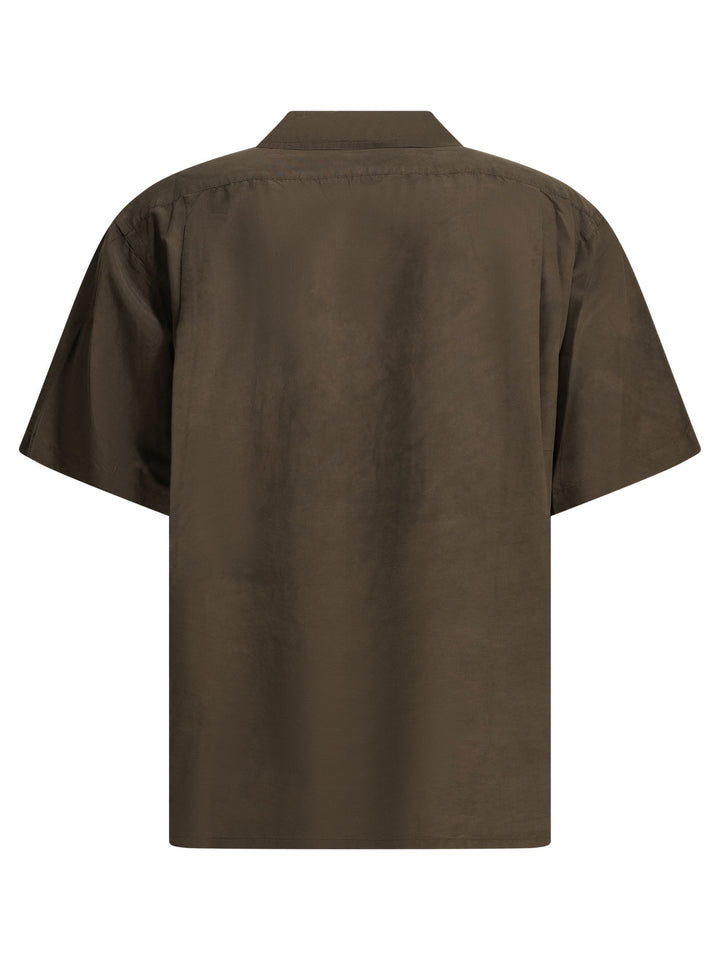 A.Presse Natural Dyed Shirts - Brown | aeab3219638d8f91a0d193c734fdb0bd9caf4450