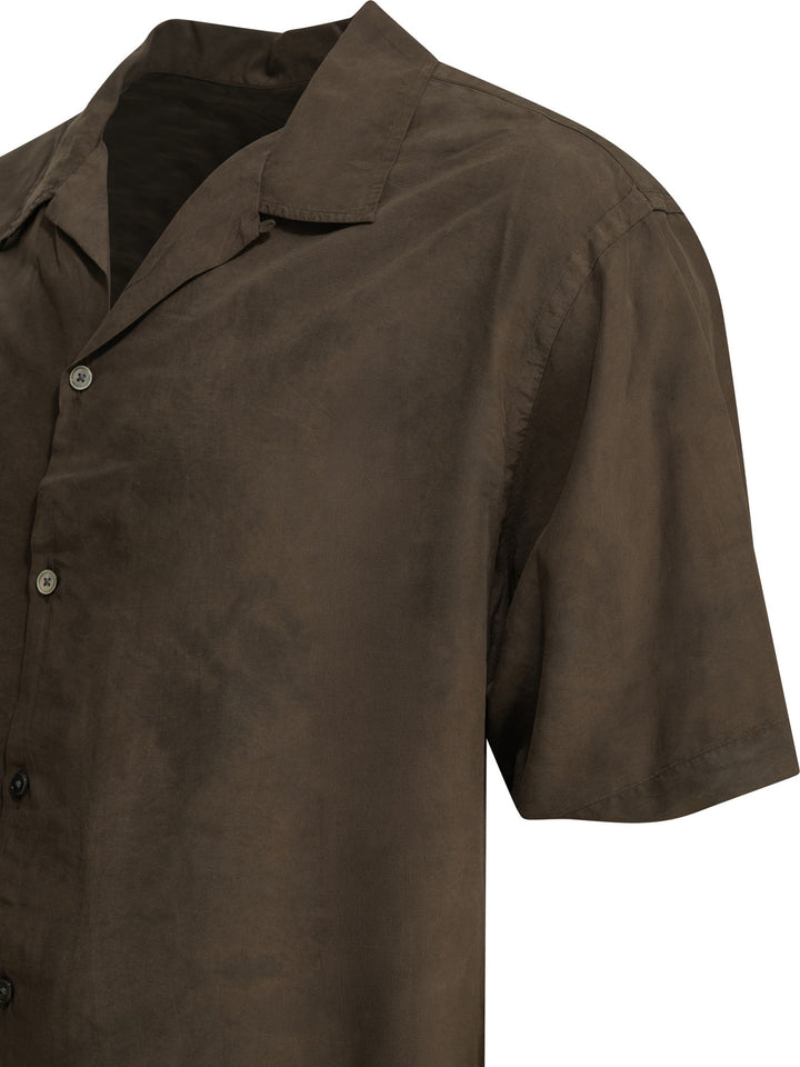 A.Presse Natural Dyed Shirts - Brown | e670cf569b50fea825d62d232f409e092b7f8afa