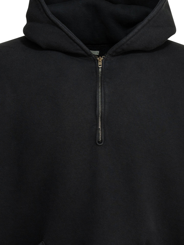 A.Presse Half Zipper Sweatshirt Sweatshirts - Black | 0cfe5f0a7ae97fc71ee31fe22bd9390fdbd4c07a