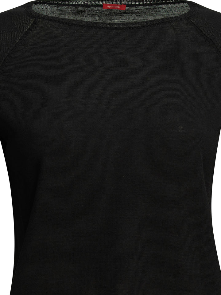 Apuntob  Knitwear - Black | 2ab2d743395cc4b6f1c11fb9bcc7a05bac08e134