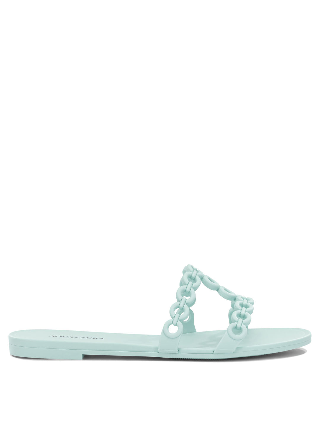Aquazzura Inifinity Chain Sandals - Light blue | 956d70fd983684f67087f33ab0b2ed1ad657827f