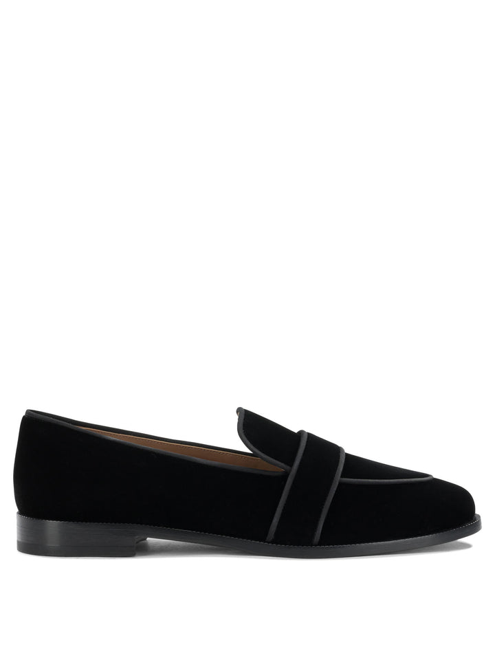 Aquazzura Martin Loafers & Slippers - Black | 159c025157d9ee9fce367744aa9cffb72951f2ae