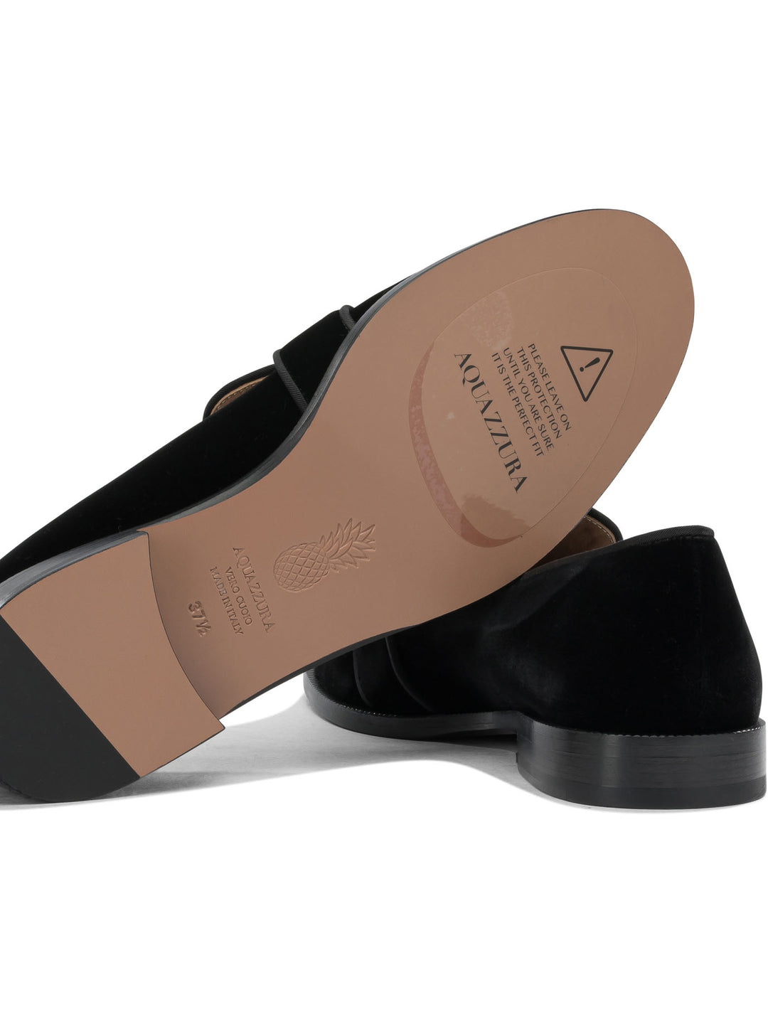 Aquazzura Martin Loafers & Slippers - Black | 93bc10e5ad19911f7c4a3ace3290b6f36d266076