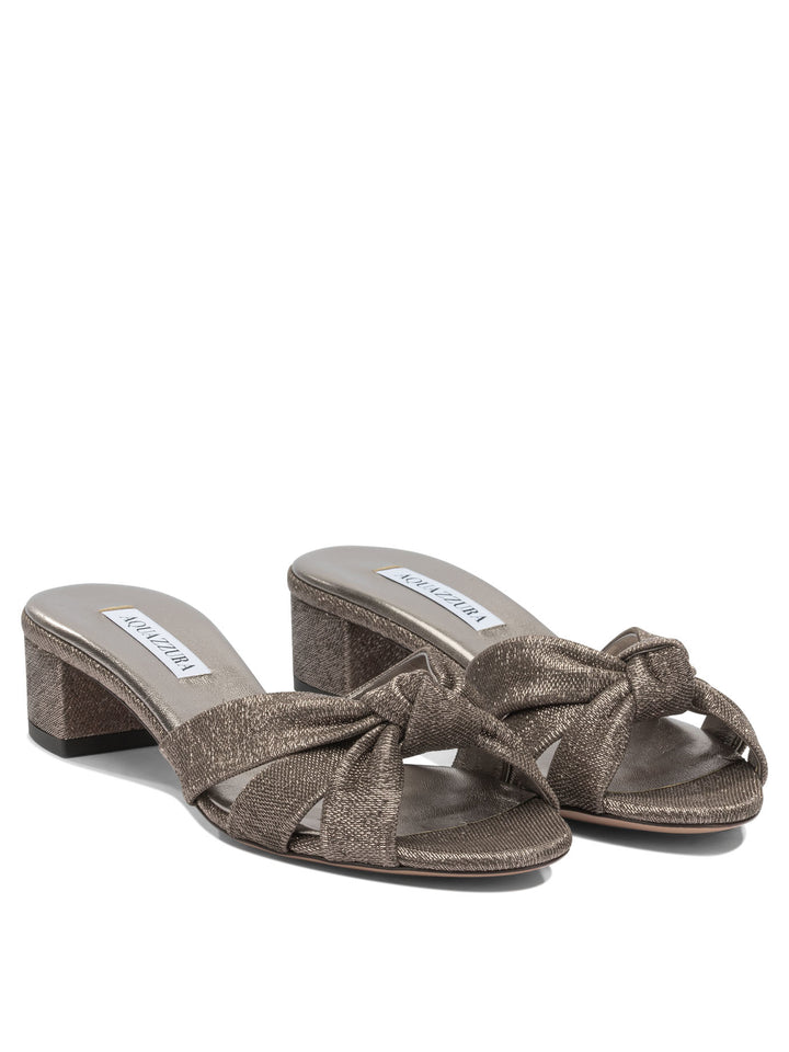 Aquazzura Nina 35 Mm Heeled shoes - Brown | 725c3fa6f69776e34e2e7bdc4c30504c118f51af