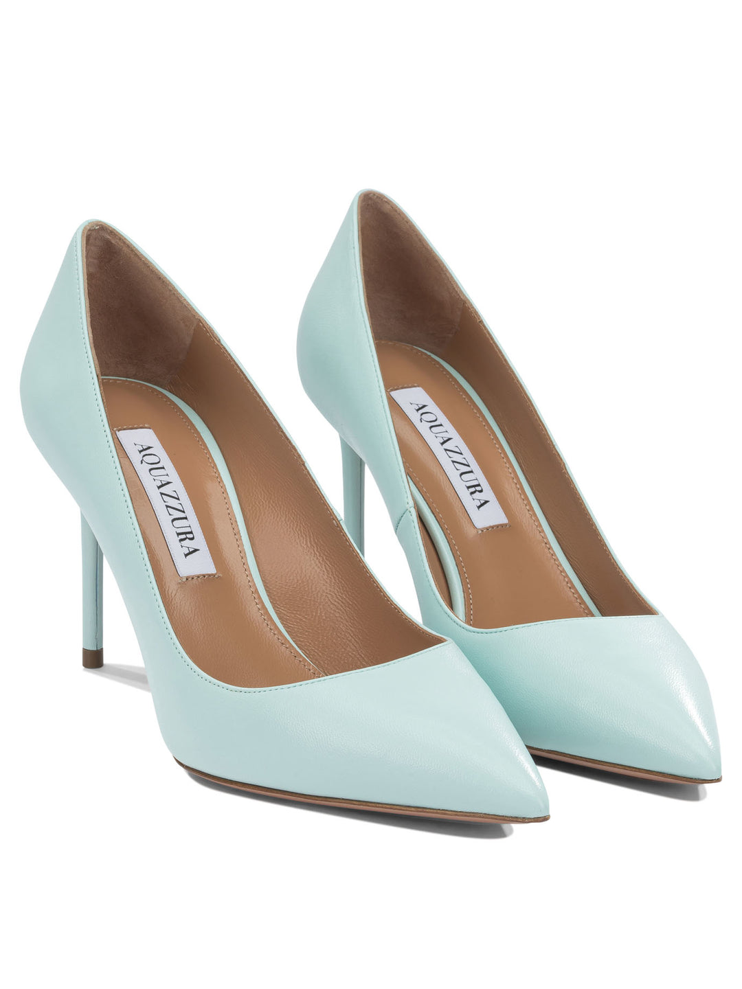 Aquazzura Purist Pump 85 Heeled shoes - Light blue | e080e4cc0d77173a22b8d92bece2d21adec78bcd