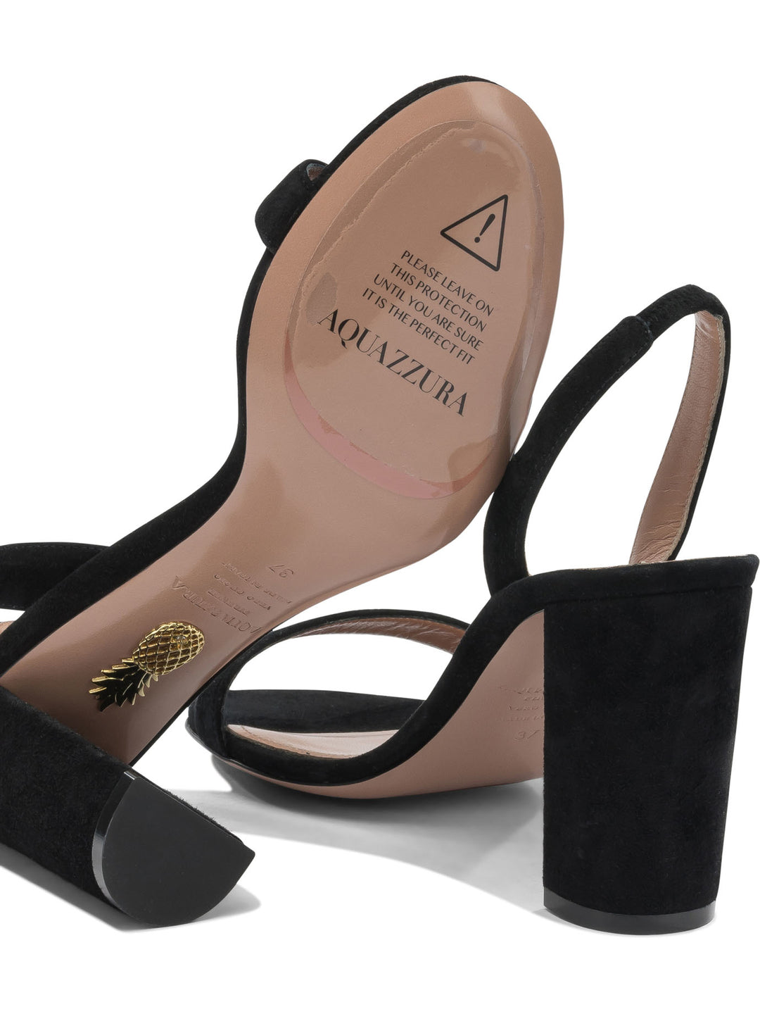 Aquazzura So Nude Block 85mm Sandals - Black | 452e13218c1ade19802d565c3ce5638eae4fd142