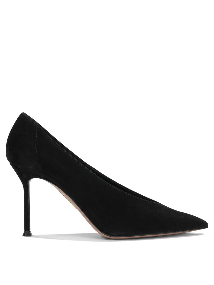 Aquazzura Voltaire 85mm Heeled shoes - Black | 889b06c20809296c056442aaad9211b74ed5c973