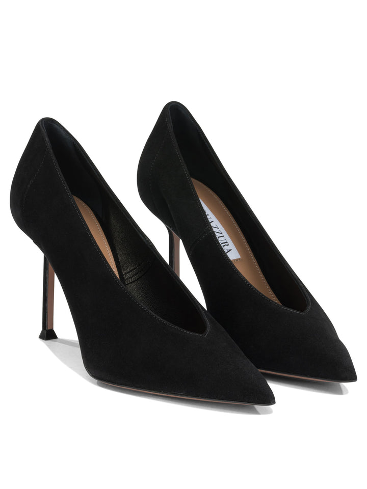 Aquazzura Voltaire 85mm Heeled shoes - Black | 283dc86147c0333b3a0635920afe3110233ade13