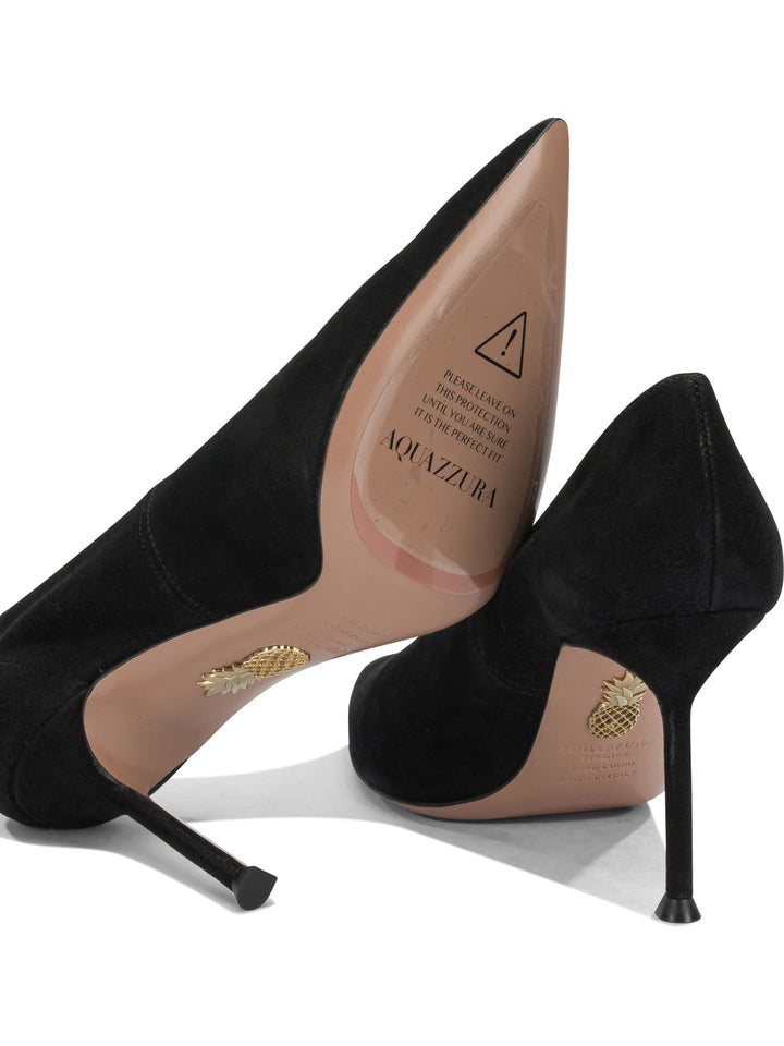 Aquazzura Voltaire 85mm Heeled shoes - Black | 7d99dd2ae93d6a7d5c05ce3d139223f00d70e5cc