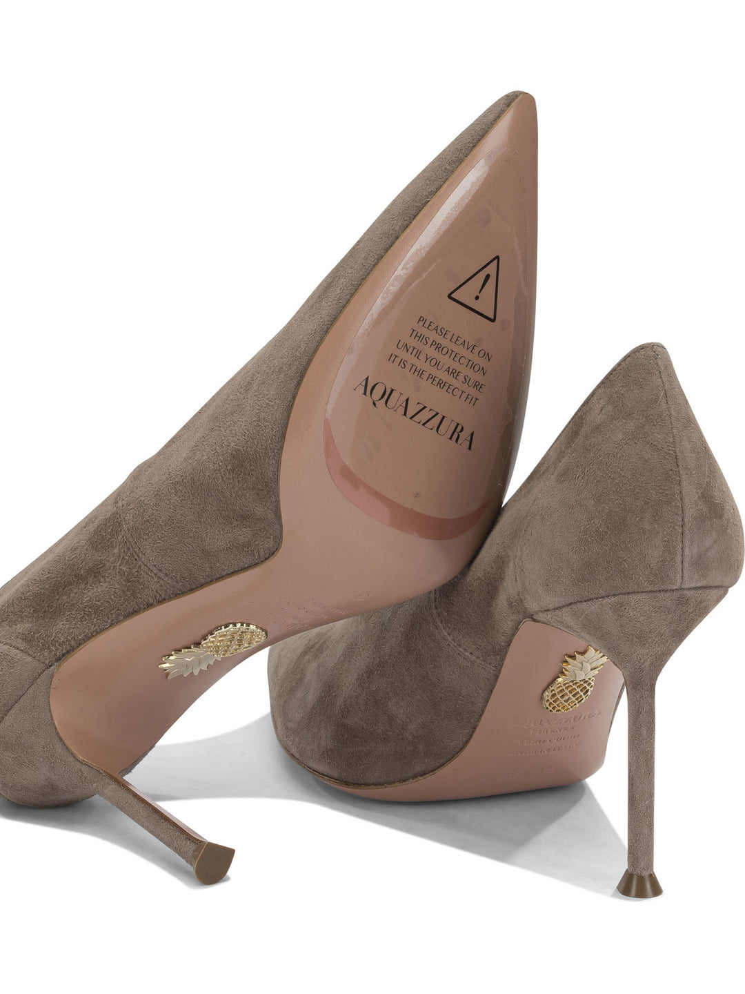 Aquazzura Voltaire 85mm Heeled shoes - Grey | 3a35570f72cdc64e8561c97b5edf1da1a223c79a