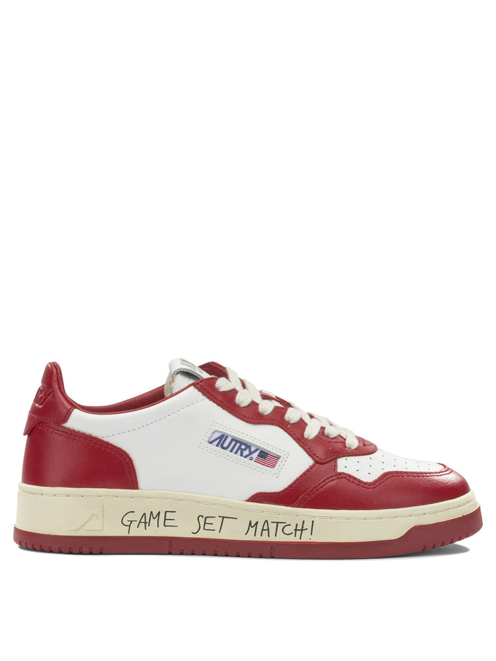 Autry Medalist Low Sneakers & Slip-On - Red | 3df5d304c15e0a38ece9a71c328cb37f709cdfc9