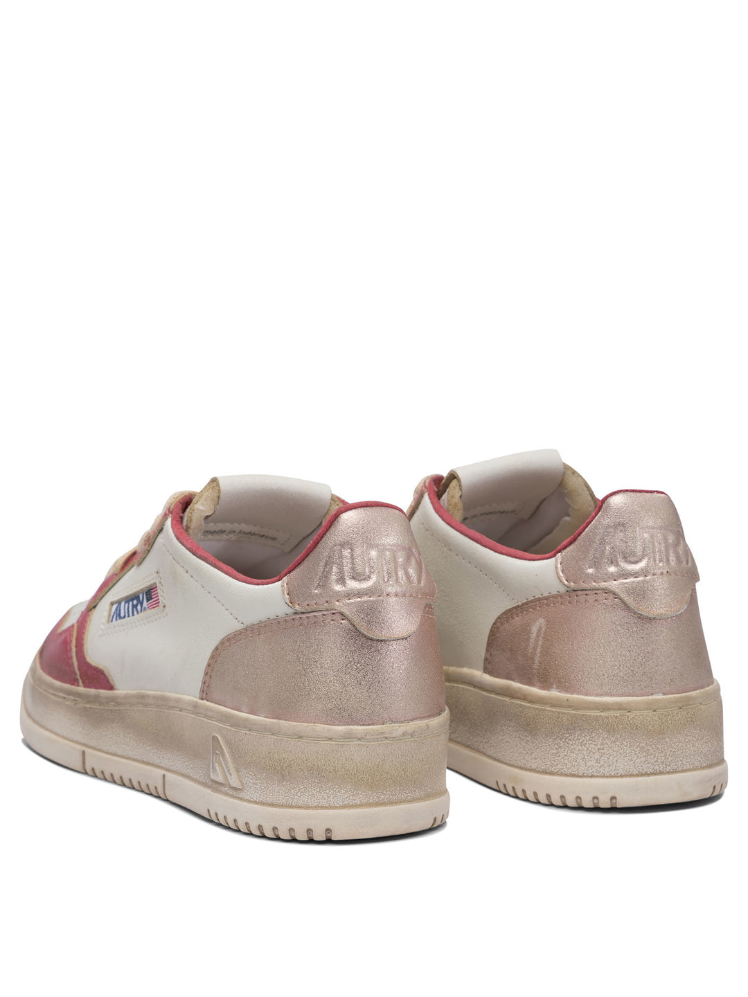 Autry Medalist Low Super Vintage Sneakers & Slip-On - Red | 81903d53d4e0cc665f305e0b7220f36652e47702