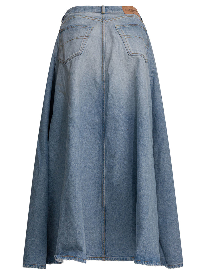 Balenciaga Godet Skirts - Light blue | 752150ad48bc026f3a507f0c898223a0010e89bc