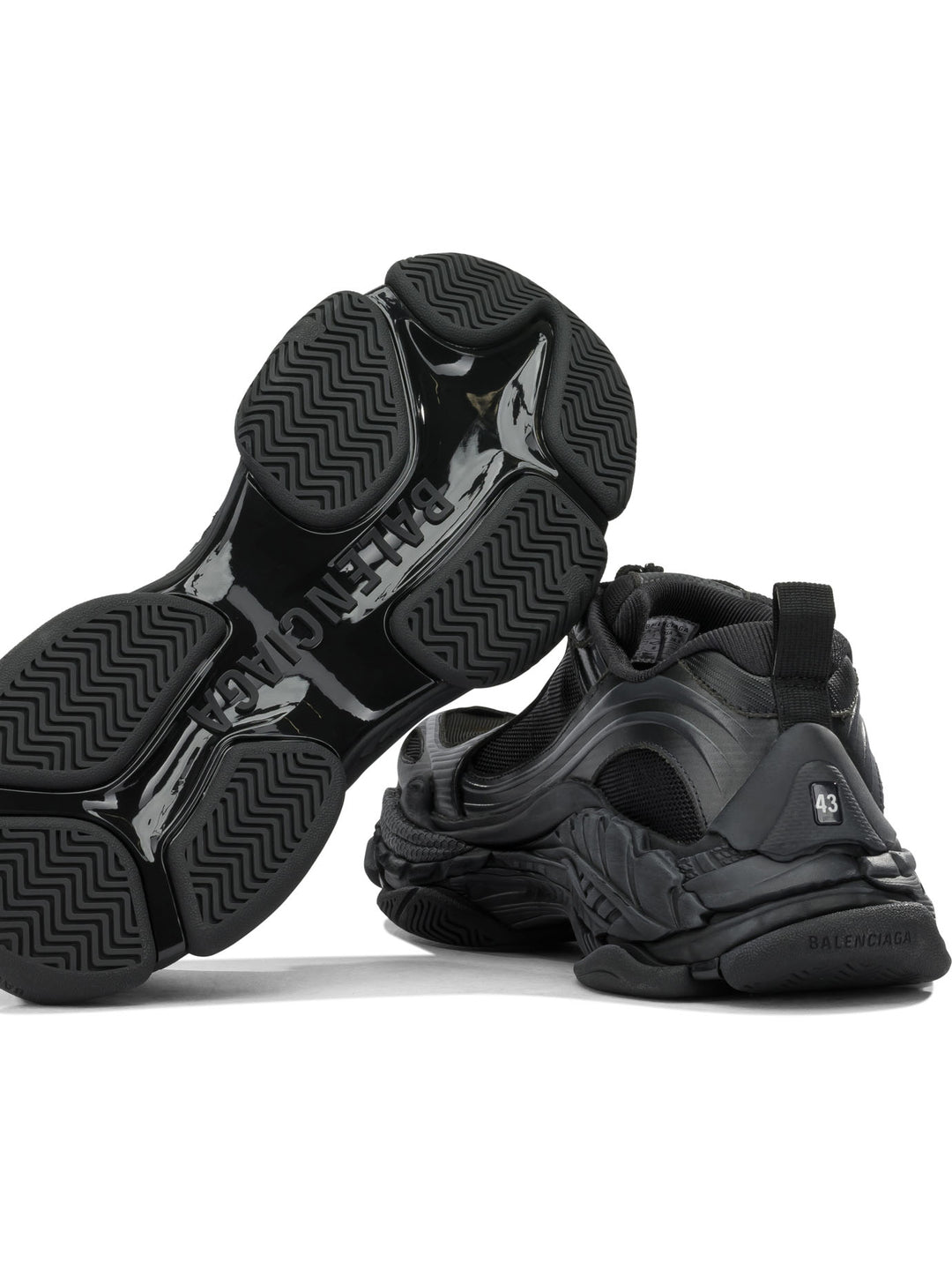 Balenciaga Triple S.2 Sneakers & Slip-On - Black | 3664f1bf7d1ad7798bdce523a15854654ea24ac9