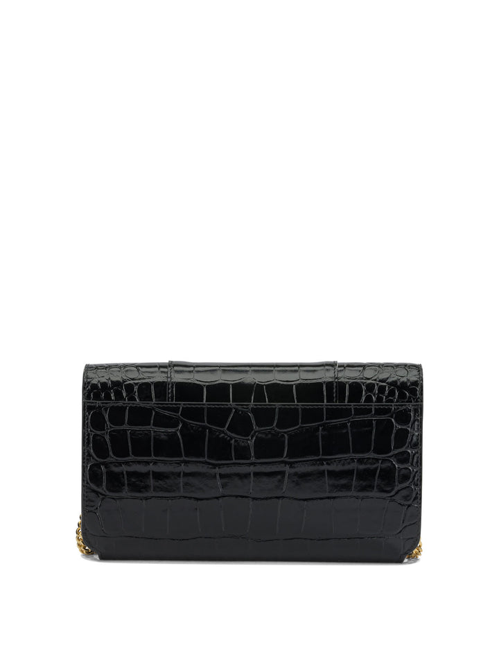 Balenciaga Hourglass Pouch - Black | a4fc92f889650123fd33d287a1e89dfe67126491
