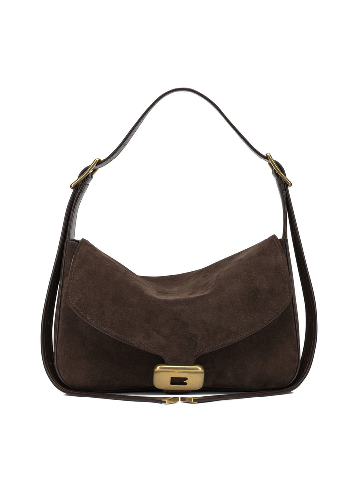 Balenciaga Clicca Shoulder Bags - Brown | 4e5da0b3f6f63cafc928eb96f2ef9b26621308d5
